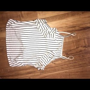 American Eagle striped tank